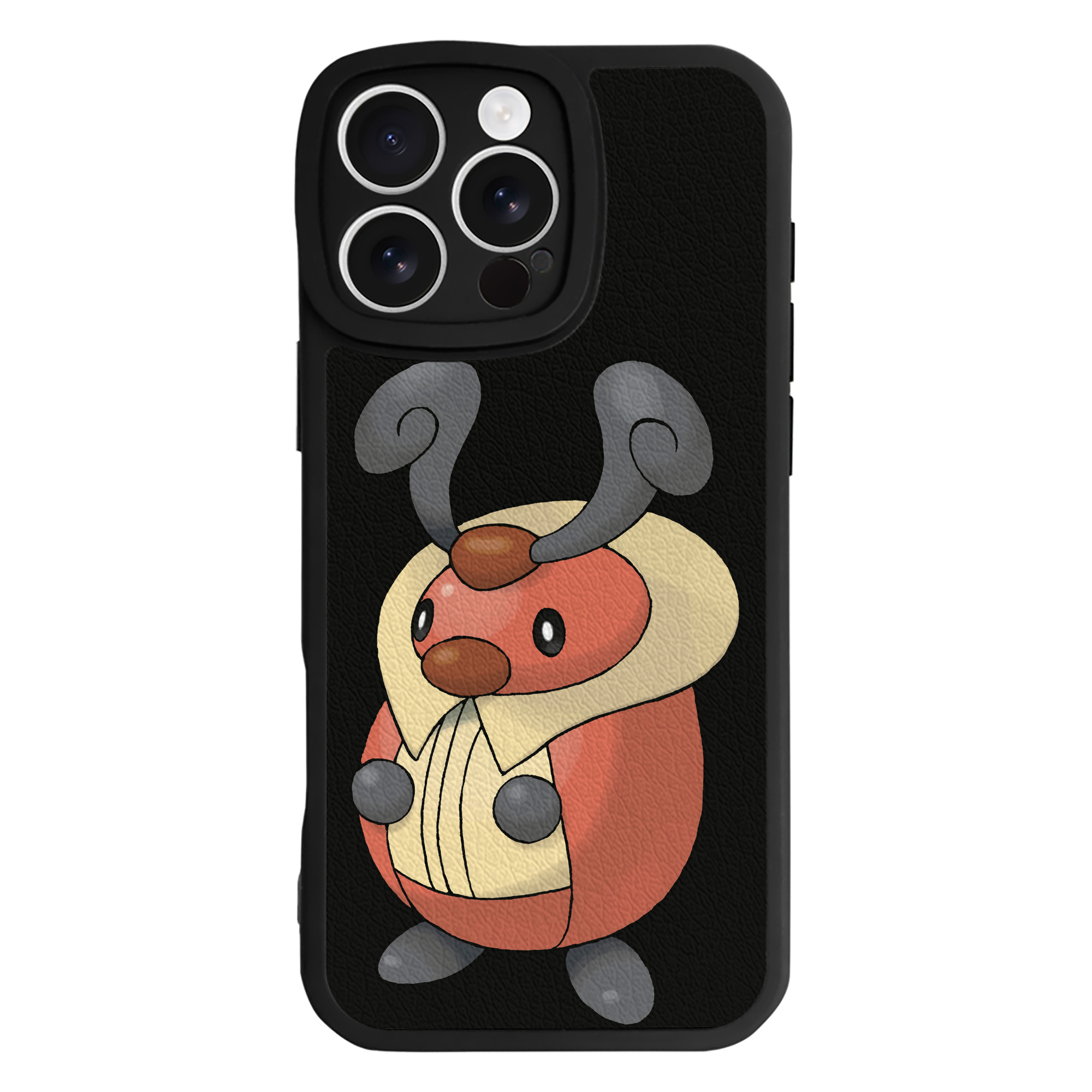 （画像用） ポケットモンスター Pokémon 【iPhone 16シリーズ対応】シリコンスマホケース（レザー調） 材質：シリコン